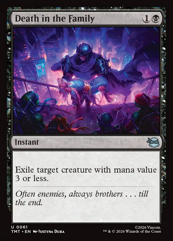 MTG Card Title: Death in the Family TMT/61