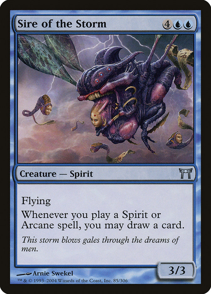 MTG Card Title: Sire of the Storm CHK/85