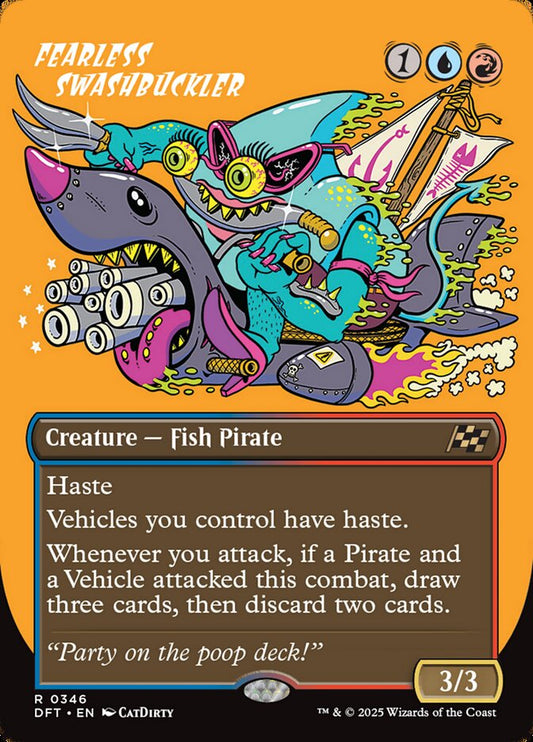 MTG Card Title: Fearless Swashbuckler DFT/346