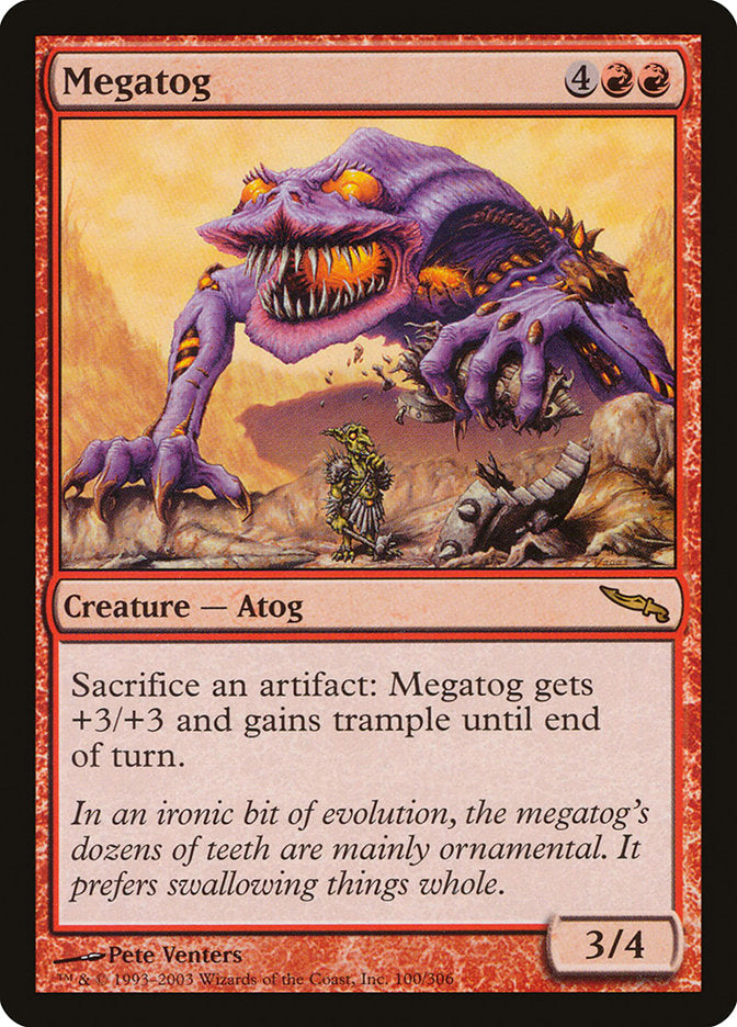 MTG Card Title: Megatog MRD/100