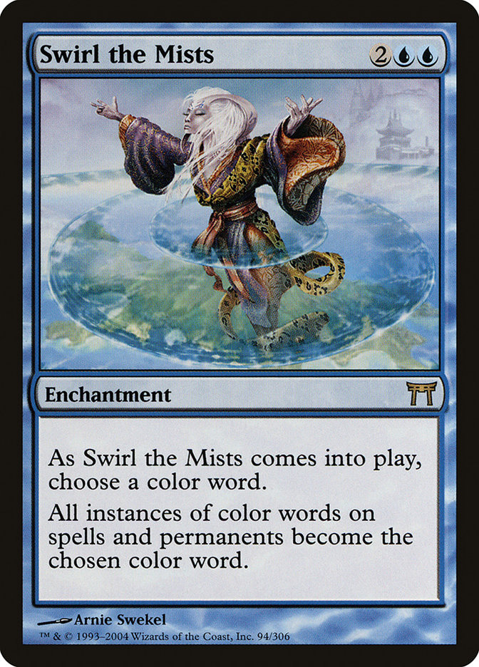 MTG Card Title: Swirl the Mists CHK/94
