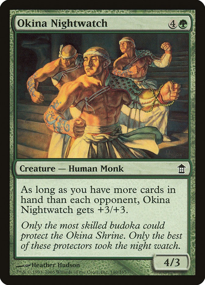 MTG Card Title: Okina Nightwatch SOK/140