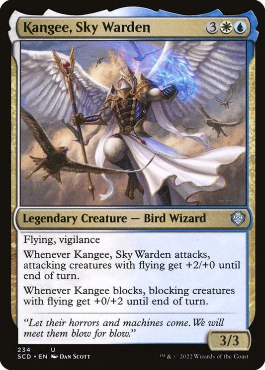 MTG Card Title: Kangee, Sky Warden SCD/234