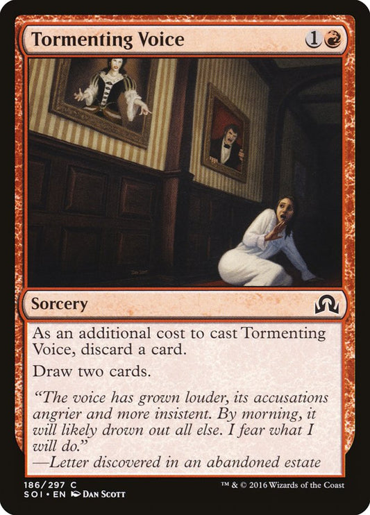 MTG Card Title: Tormenting Voice SOI/186