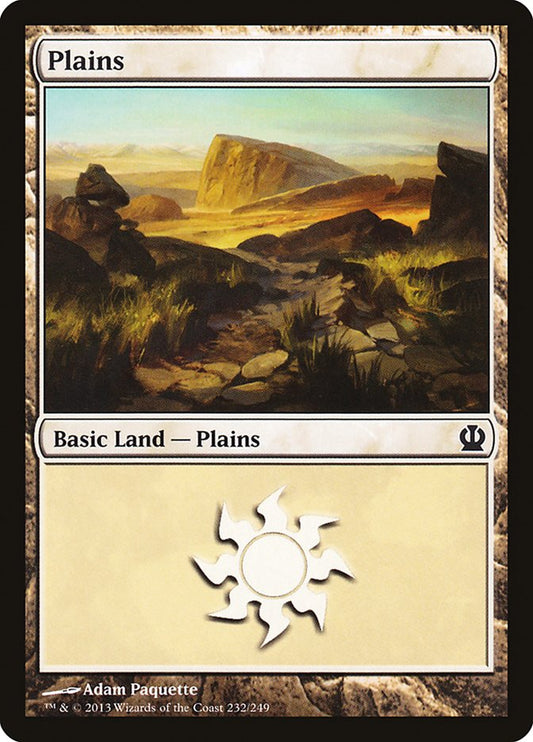 MTG Card Title: Plains THS/232