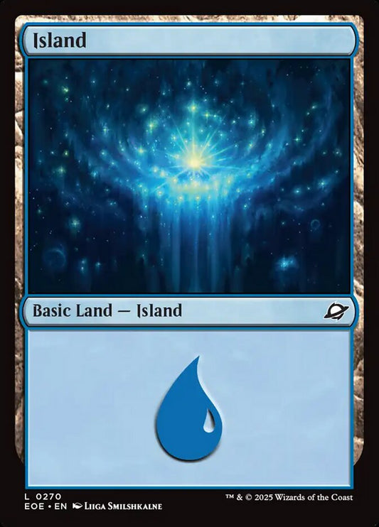 MTG Card Title: Island EOE/270