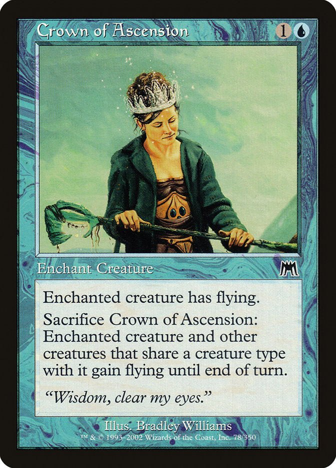 MTG Card Title: Crown of Ascension ONS/78