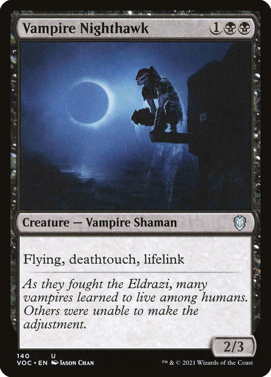 MTG Card Title: Vampire Nighthawk VOC/140
