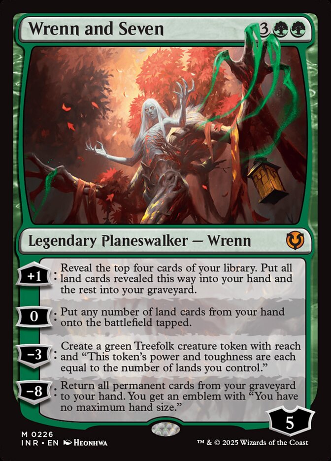 MTG Card Title: Wrenn and Seven INR/226