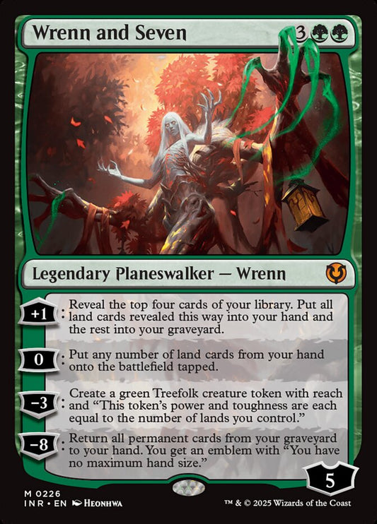 MTG Card Title: Wrenn and Seven INR/226