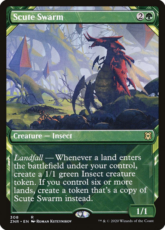 MTG Card Title: Scute Swarm ZNR/308
