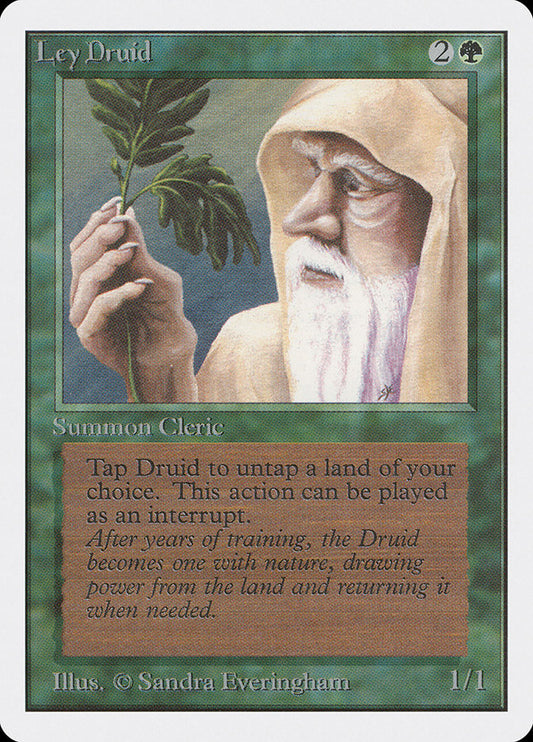 MTG Card Title: Ley Druid 2ED/206