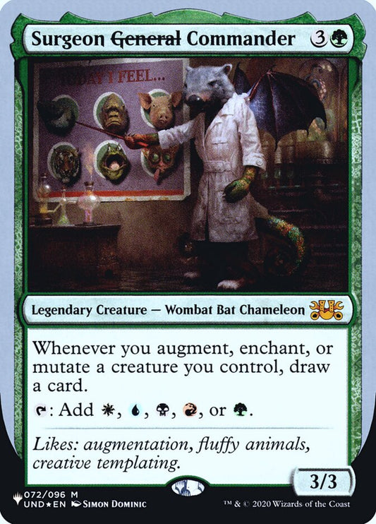 MTG Card Title: Surgeon General Commander ULST/42