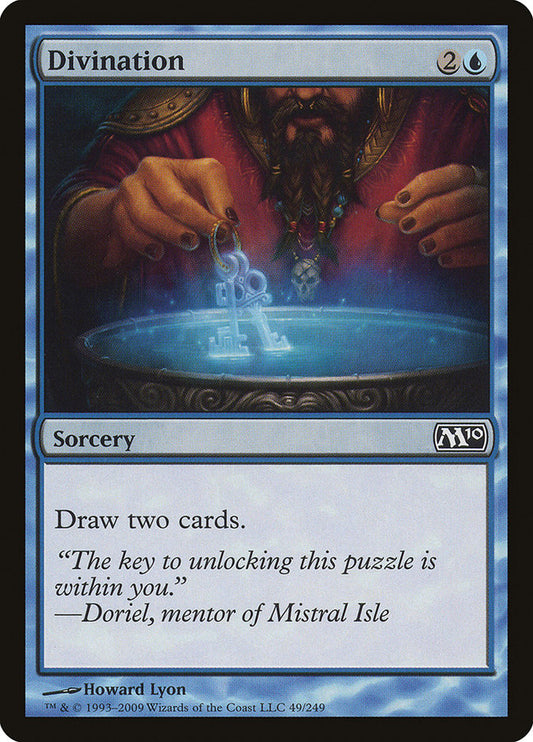 MTG Card Title: Divination M10/49