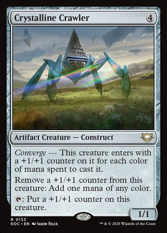 MTG Card Title: Crystalline Crawler EOC/133