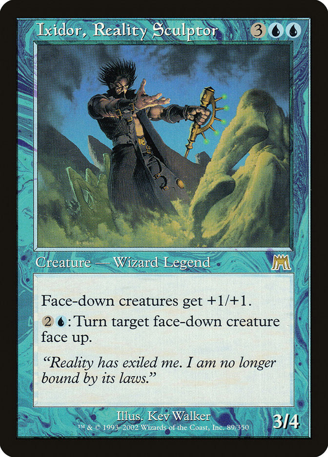 MTG Card Title: Ixidor, Reality Sculptor ONS/89