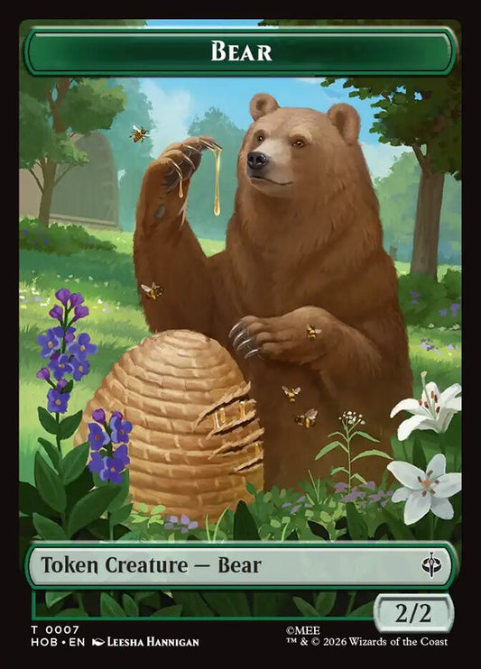 MTG Card Title: Bear THOB/7