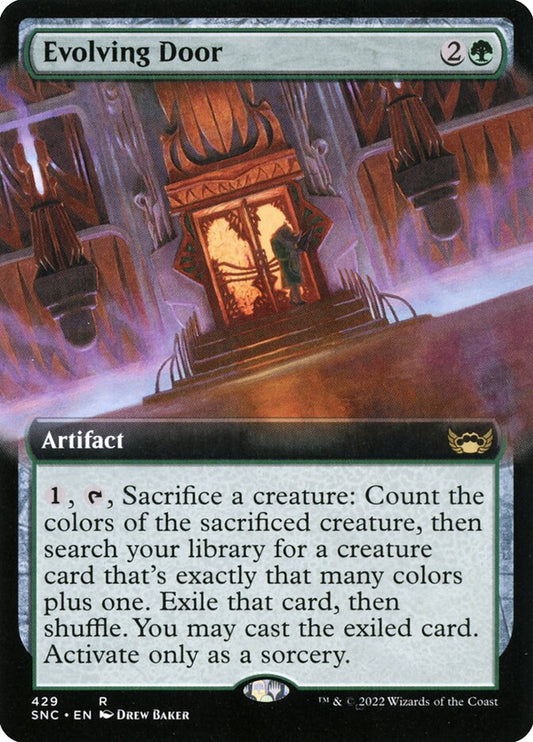MTG Card Title: Evolving Door SNC/429