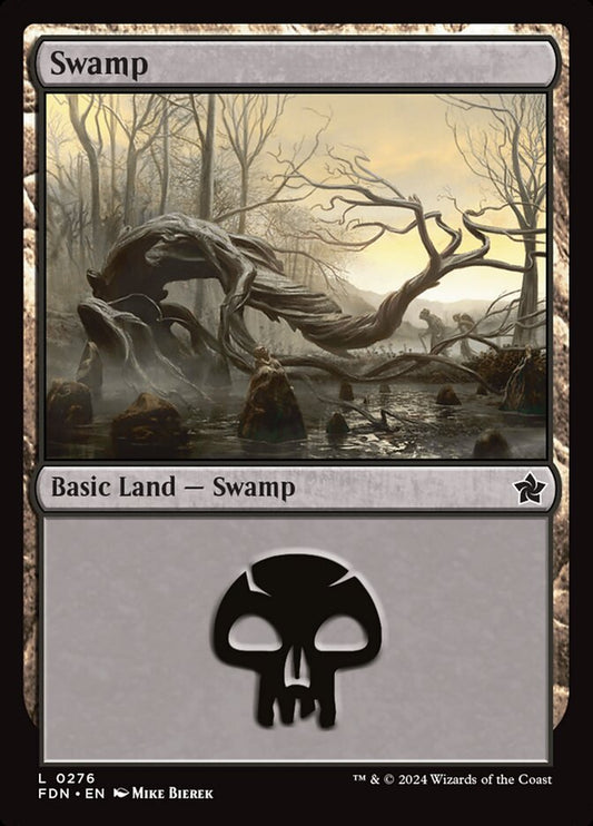 MTG Card Title: Swamp FDN/276