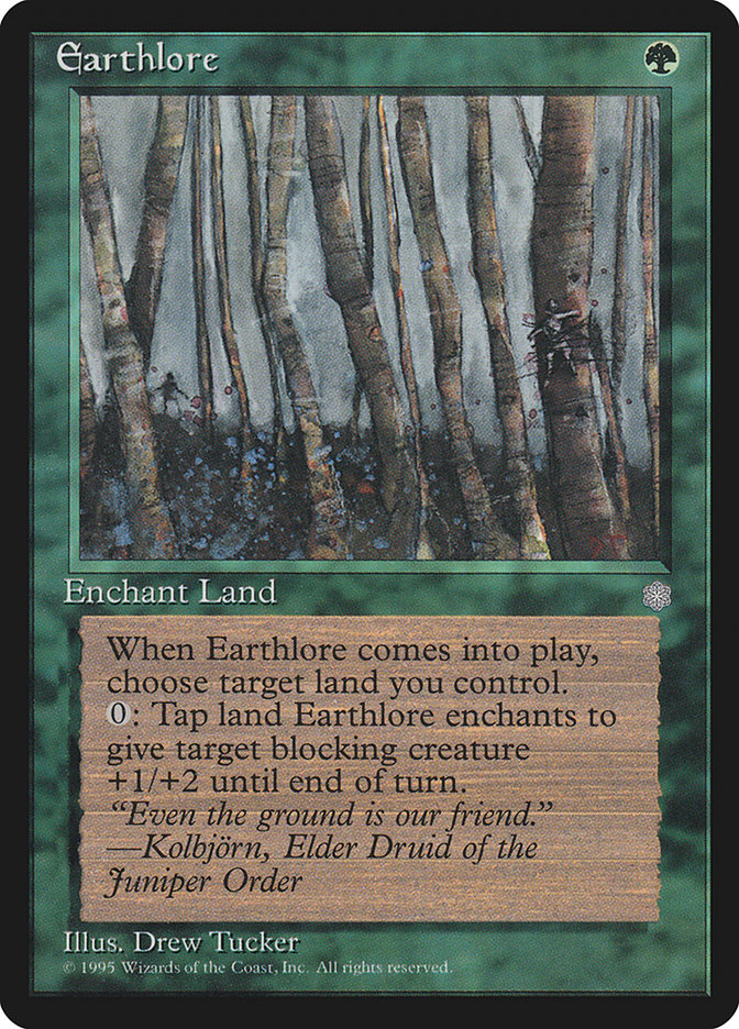 MTG Card Title: Earthlore ICE/231