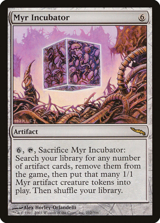 MTG Card Title: Myr Incubator MRD/212