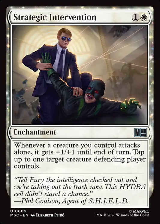MTG Card Title: Strategic Intervention MSC/609
