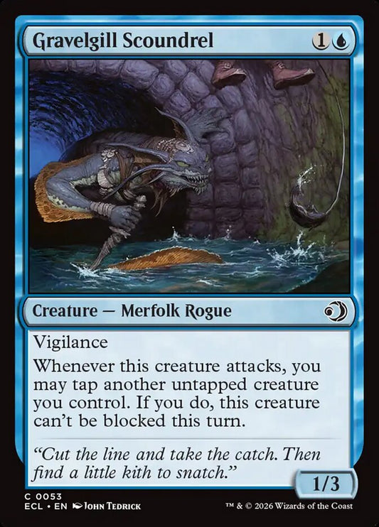 MTG Card Title: Gravelgill Scoundrel ECL/53