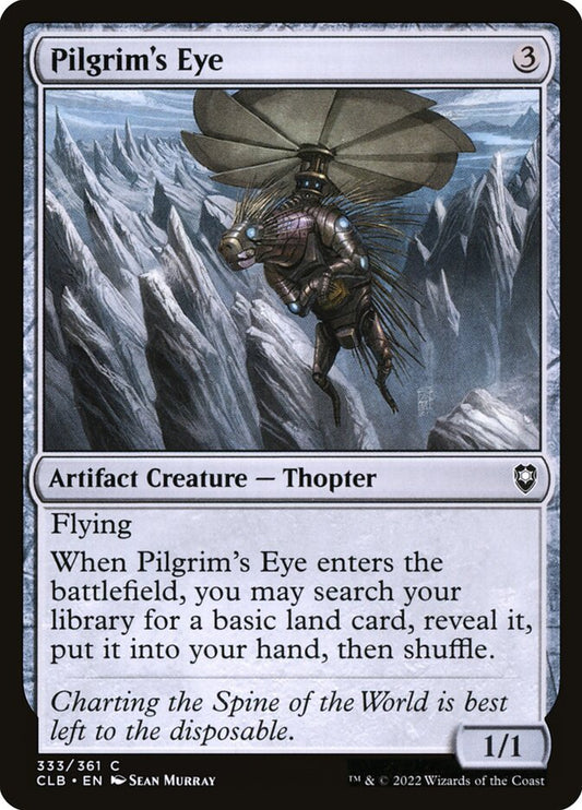 MTG Card Title: Pilgrim's Eye CLB/333