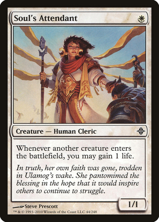 MTG Card Title: Soul's Attendant ROE/44