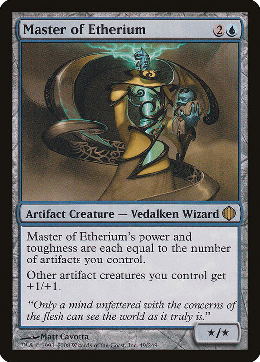 MTG Card Title: Master of Etherium ALA/49