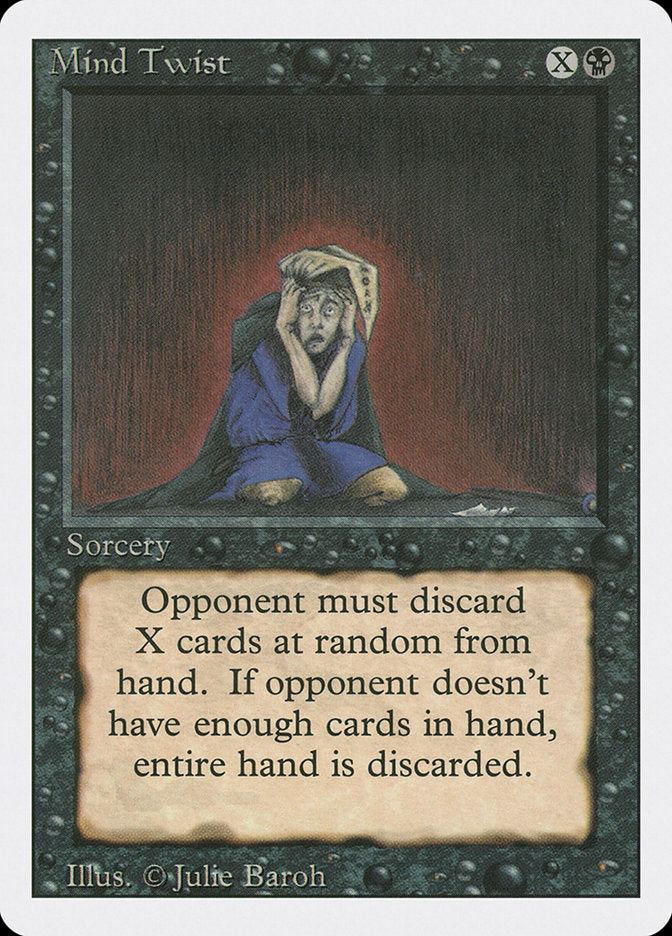MTG Card Title: Mind Twist 3ED/117