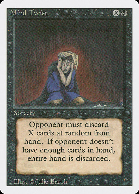 MTG Card Title: Mind Twist 3ED/117
