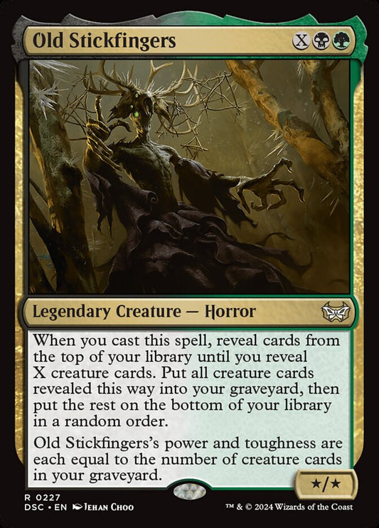 MTG Card Title: Old Stickfingers DSC/227