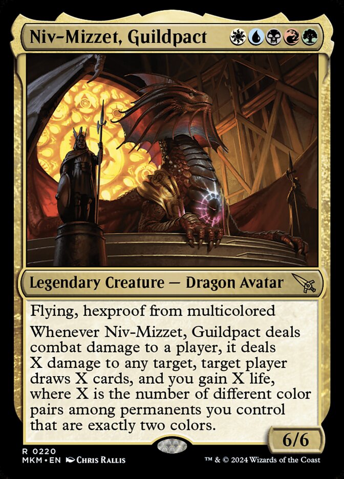 MTG Card Title: Niv-Mizzet, Guildpact MKM/220