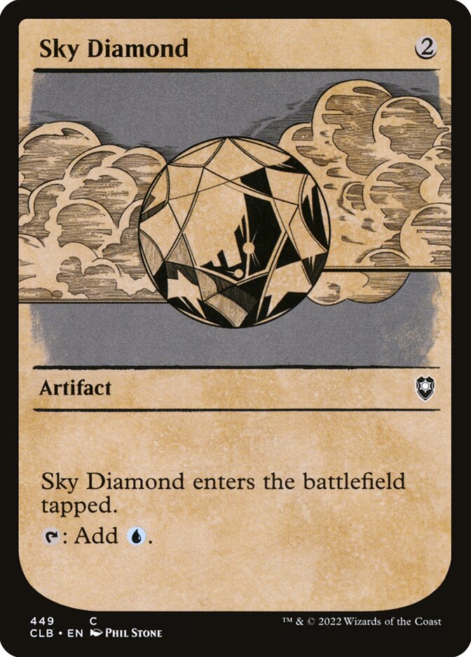 MTG Card Title: Sky Diamond CLB/449