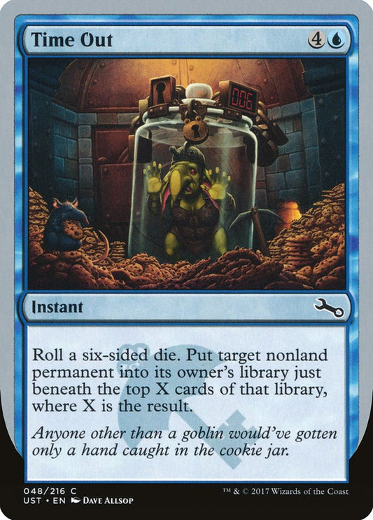 MTG Card Title: Time Out UST/48