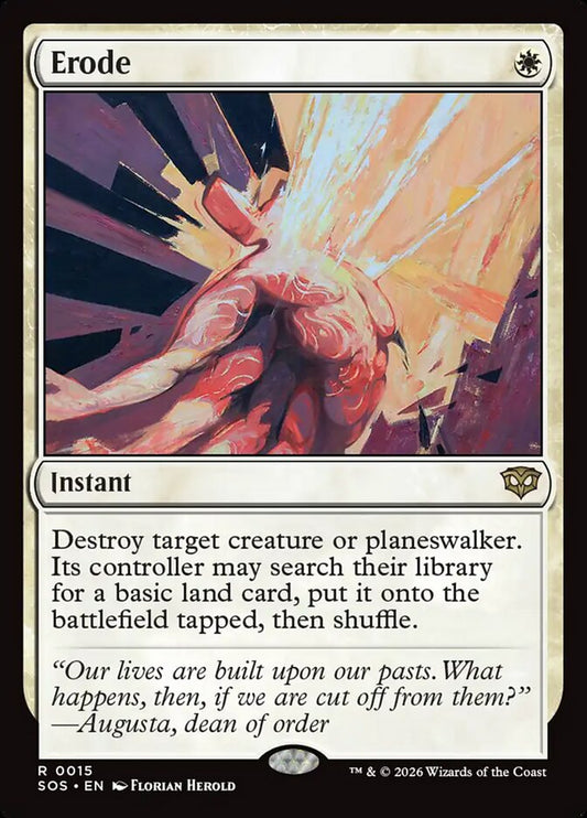 MTG Card Title: Erode SOS/15