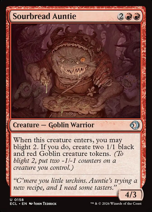 MTG Card Title: Sourbread Auntie ECL/158