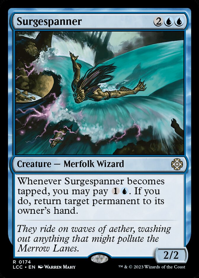 MTG Card Title: Surgespanner LCC/174
