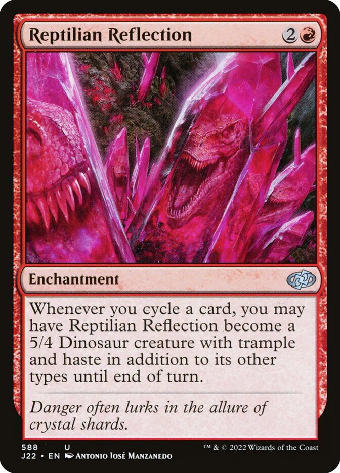 MTG Card Title: Reptilian Reflection J22/588