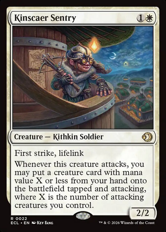 MTG Card Title: Kinscaer Sentry ECL/22