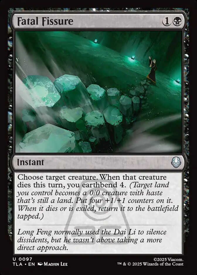 MTG Card Title: Fatal Fissure TLA/97