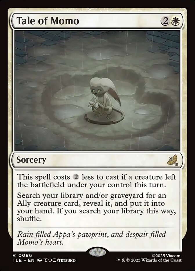 MTG Card Title: Tale of Momo TLE/86