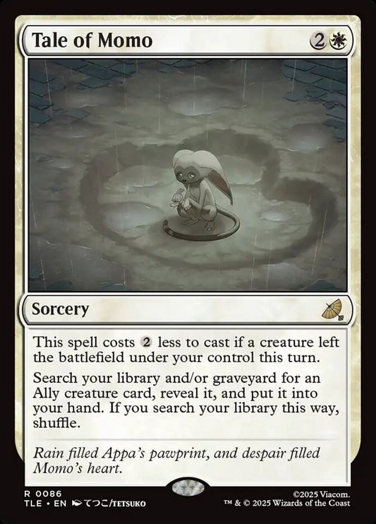 MTG Card Title: Tale of Momo TLE/86
