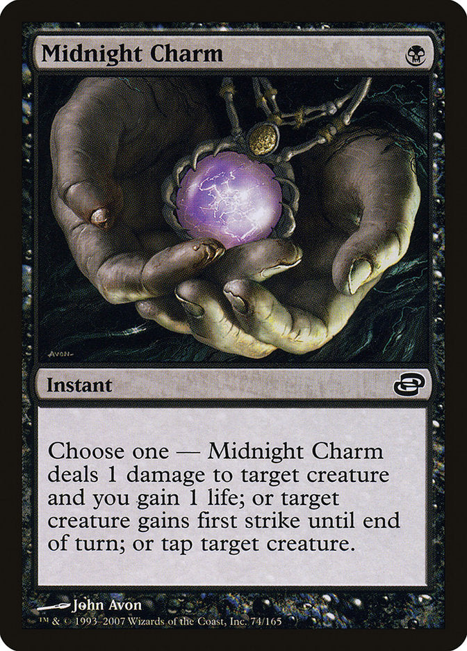 MTG Card Title: Midnight Charm PLC/74