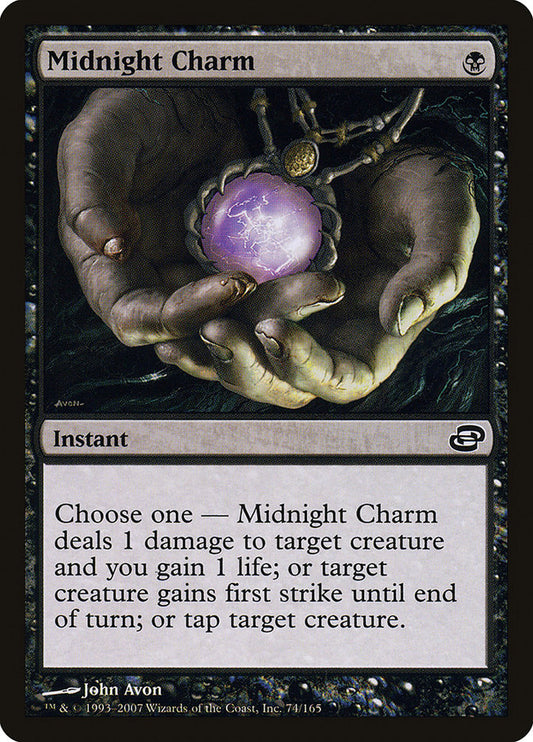 MTG Card Title: Midnight Charm PLC/74