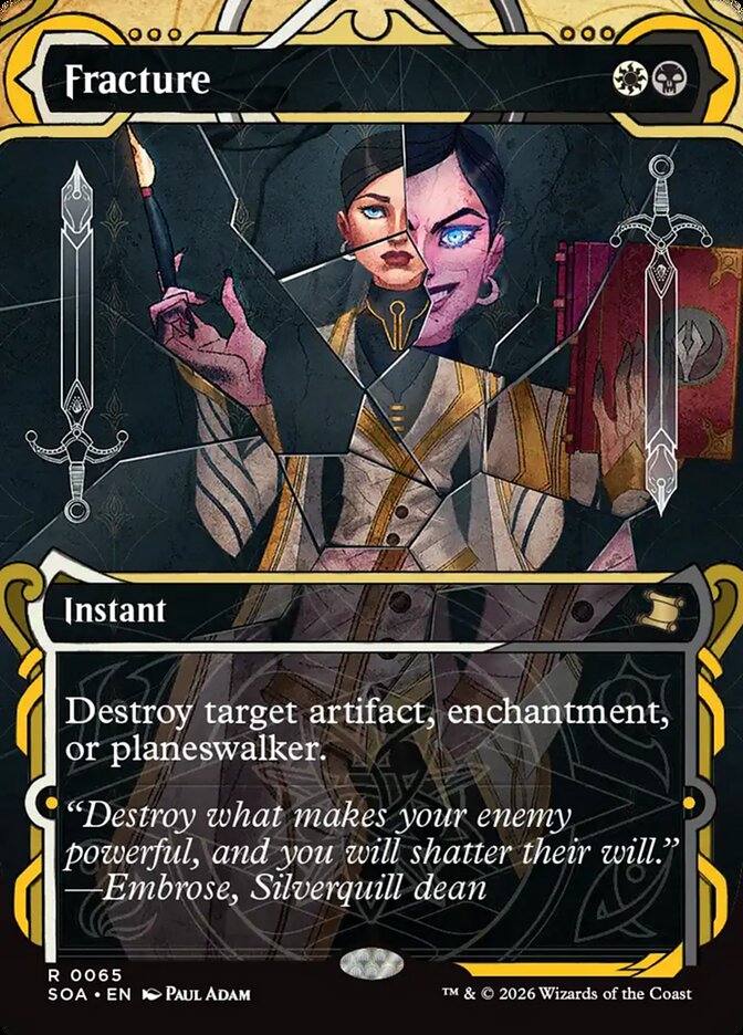 MTG Card Title: Fracture SOA/65