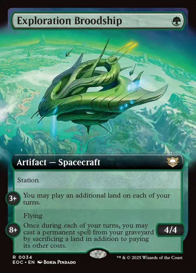 MTG Card Title: Exploration Broodship EOC/34
