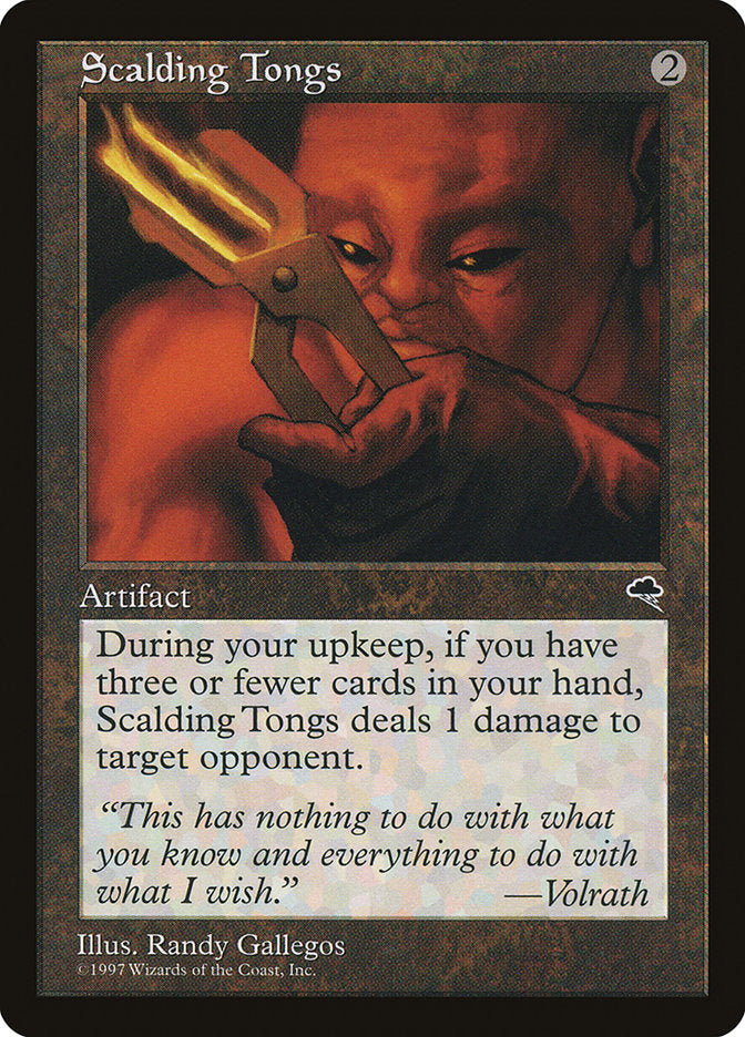 MTG Card Title: Scalding Tongs TMP/307