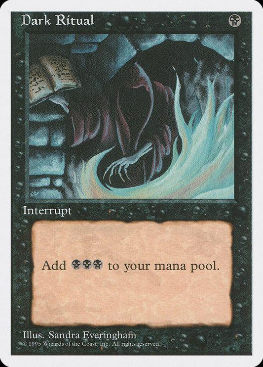MTG Card Title: Dark Ritual 4ED/129